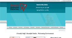 Desktop Screenshot of familyfriendlydental.com